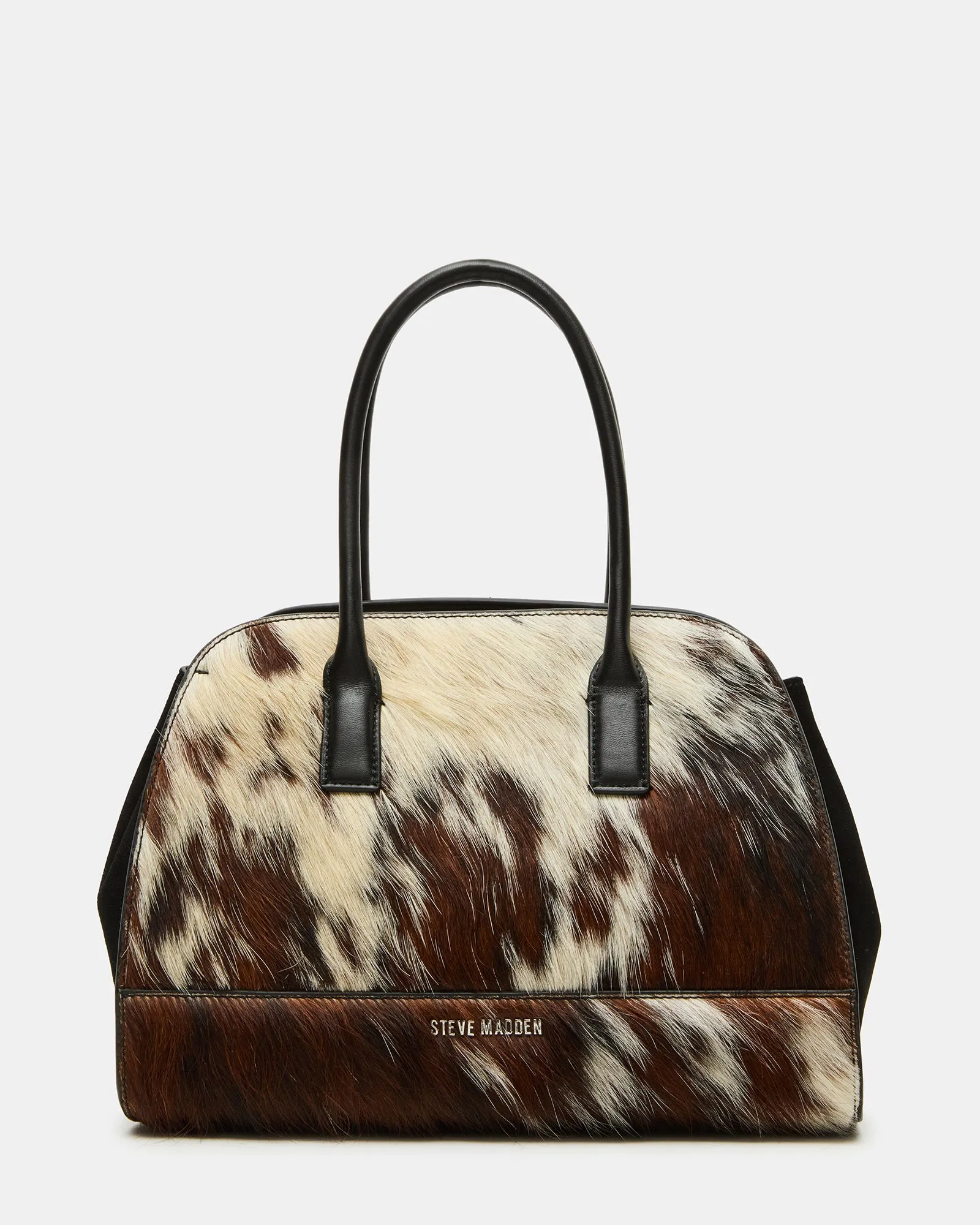 HADLEE BAG BROWN COW PRINT sold by Steve Madden