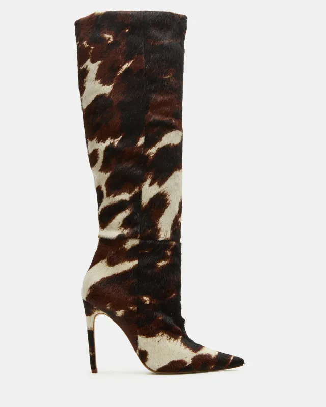 NITRO BROWN COW PRINT sold by Steve Madden