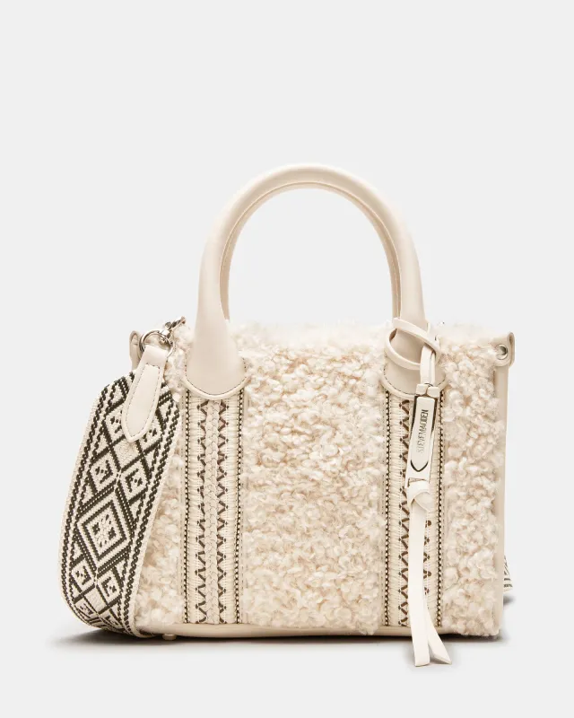 SELENA BAG CREAM MULTI - SM REBOOTED sold by Steve Madden