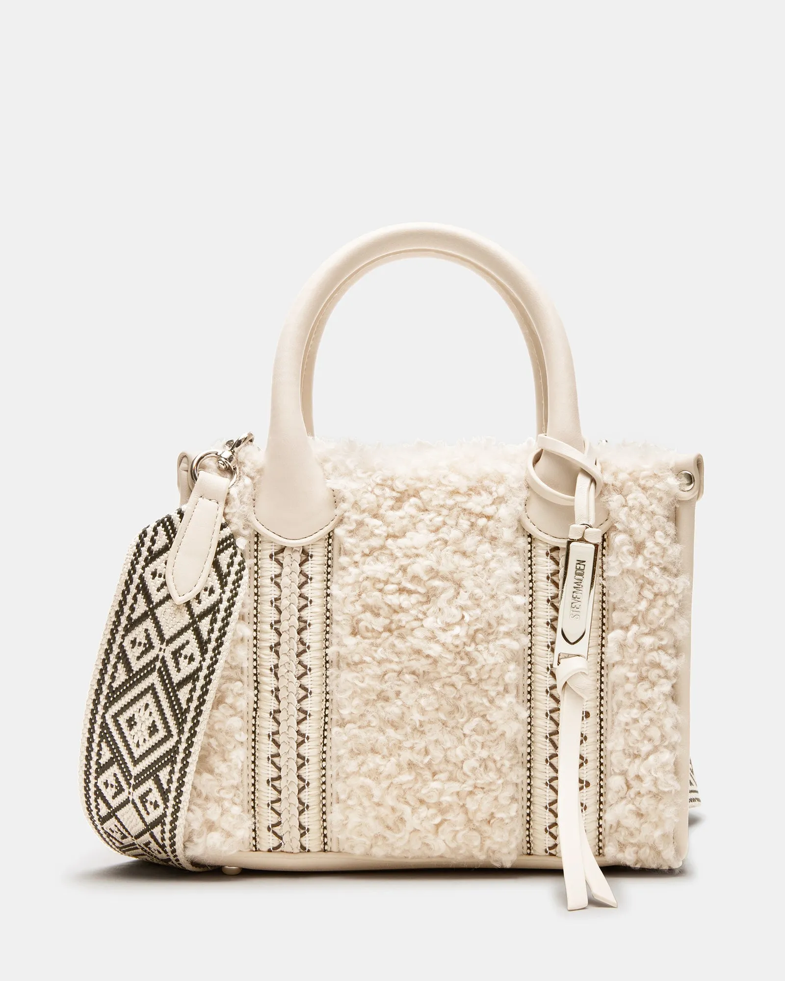 SELENA BAG CREAM MULTI - SM REBOOTED sold by Steve Madden