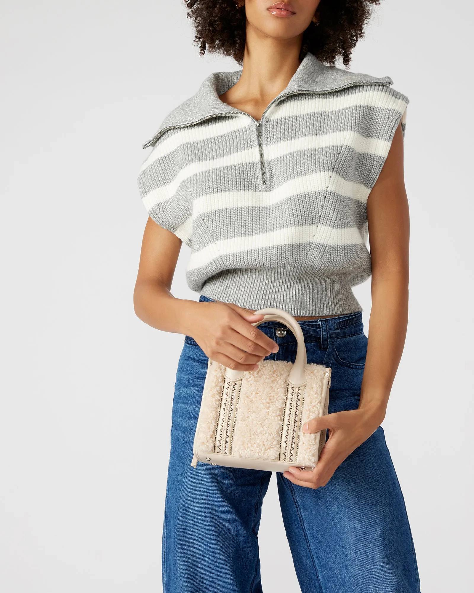 SELENA BAG CREAM MULTI - SM REBOOTED sold by Steve Madden product image thumbnail 4