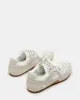 AZIEL WHITE SUEDE sold by Steve Madden