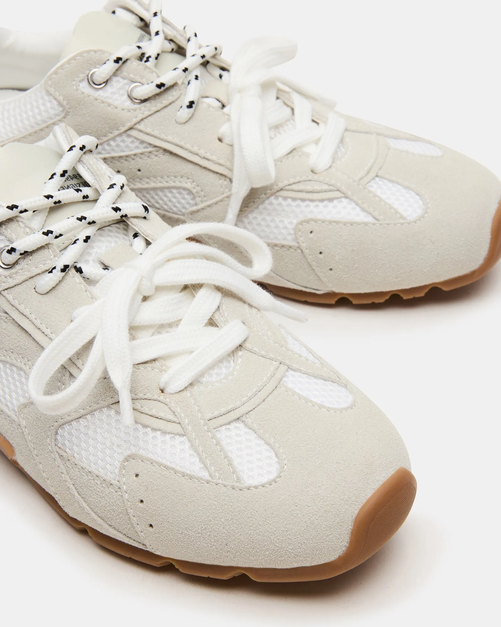 AZIEL WHITE SUEDE sold by Steve Madden product image thumbnail 3