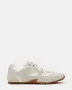 AZIEL WHITE SUEDE sold by Steve Madden