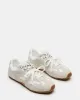 AZIEL WHITE SUEDE sold by Steve Madden