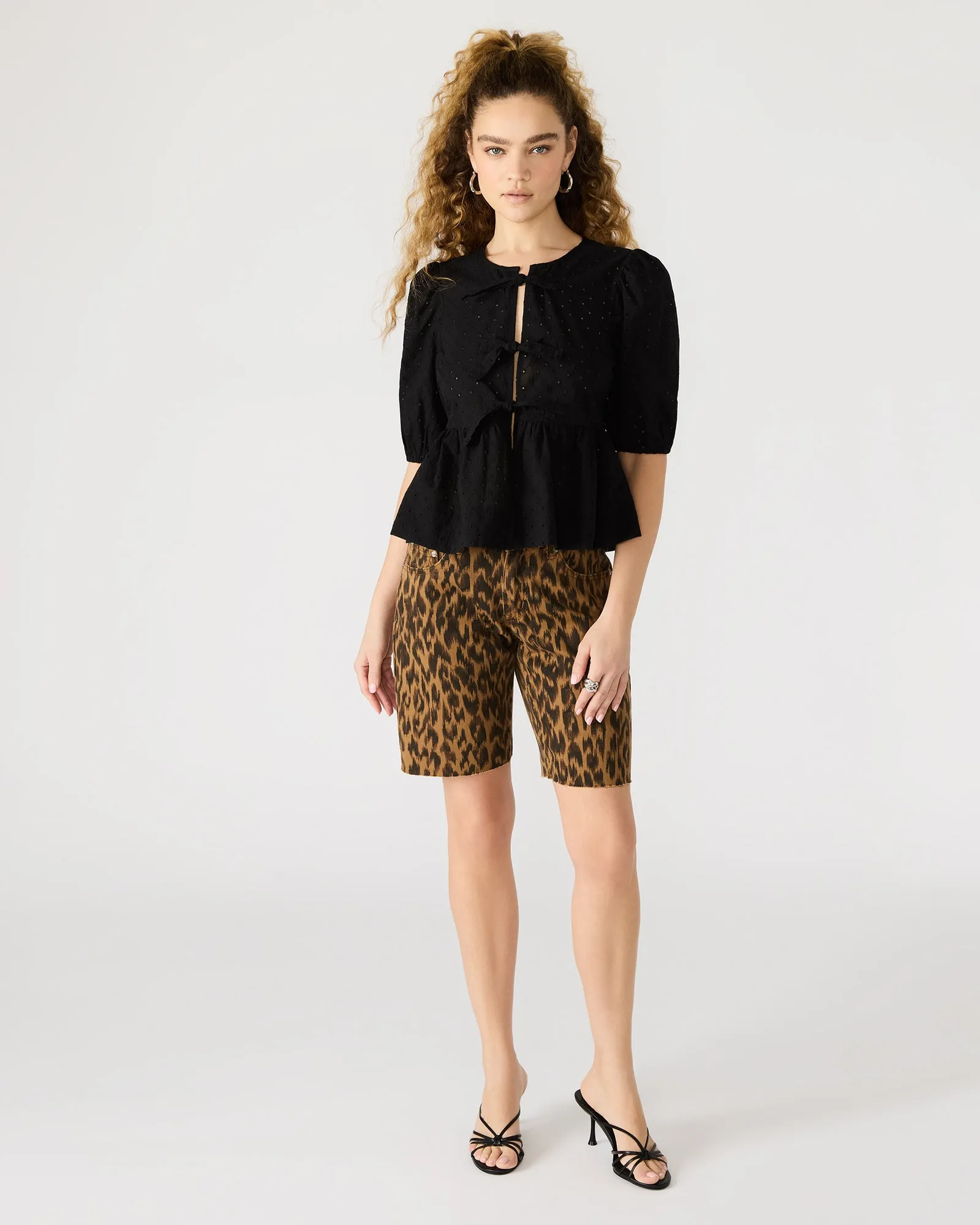 PAULA TOP BLACK sold by Steve Madden product image thumbnail 4