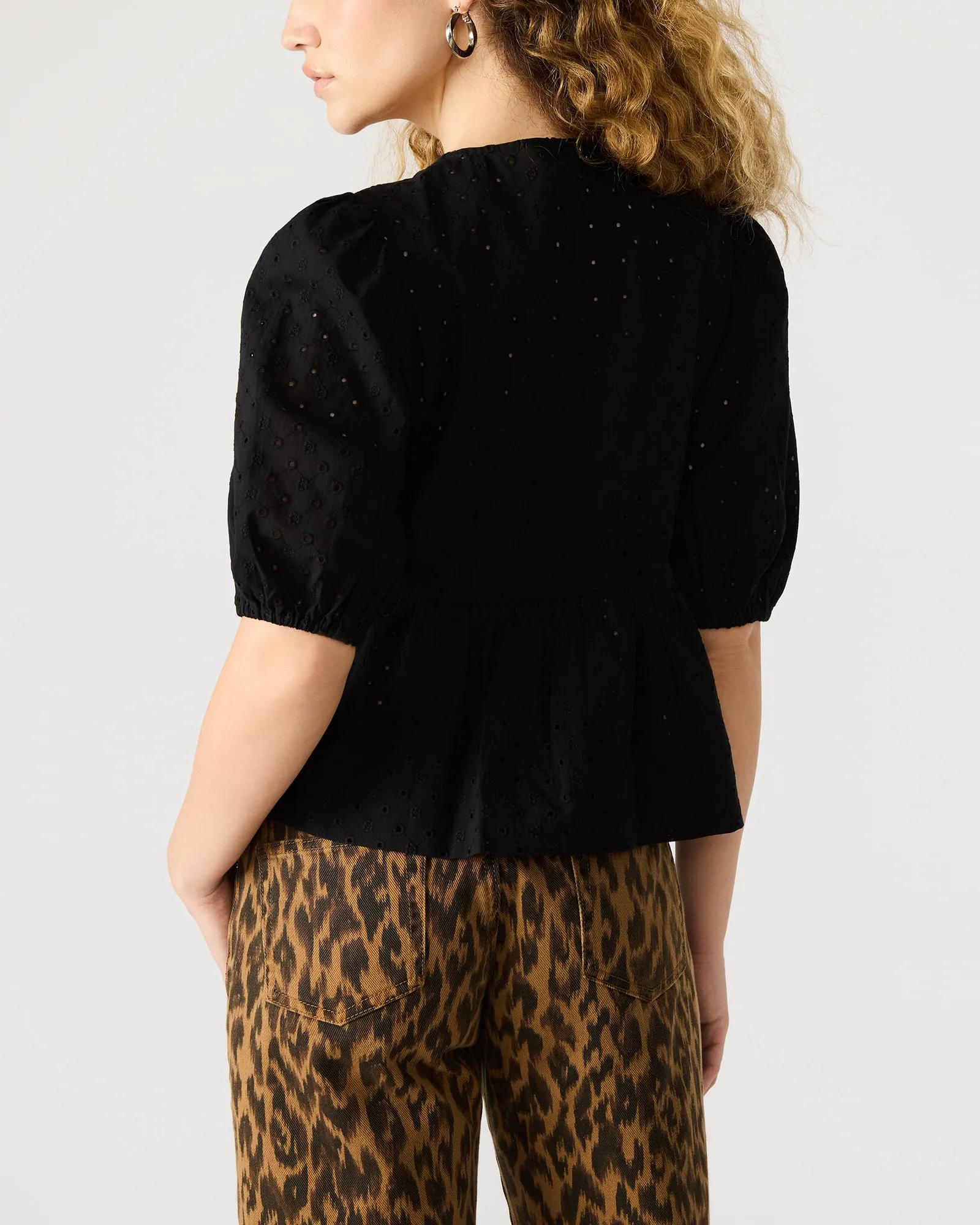 PAULA TOP BLACK sold by Steve Madden product image thumbnail 3