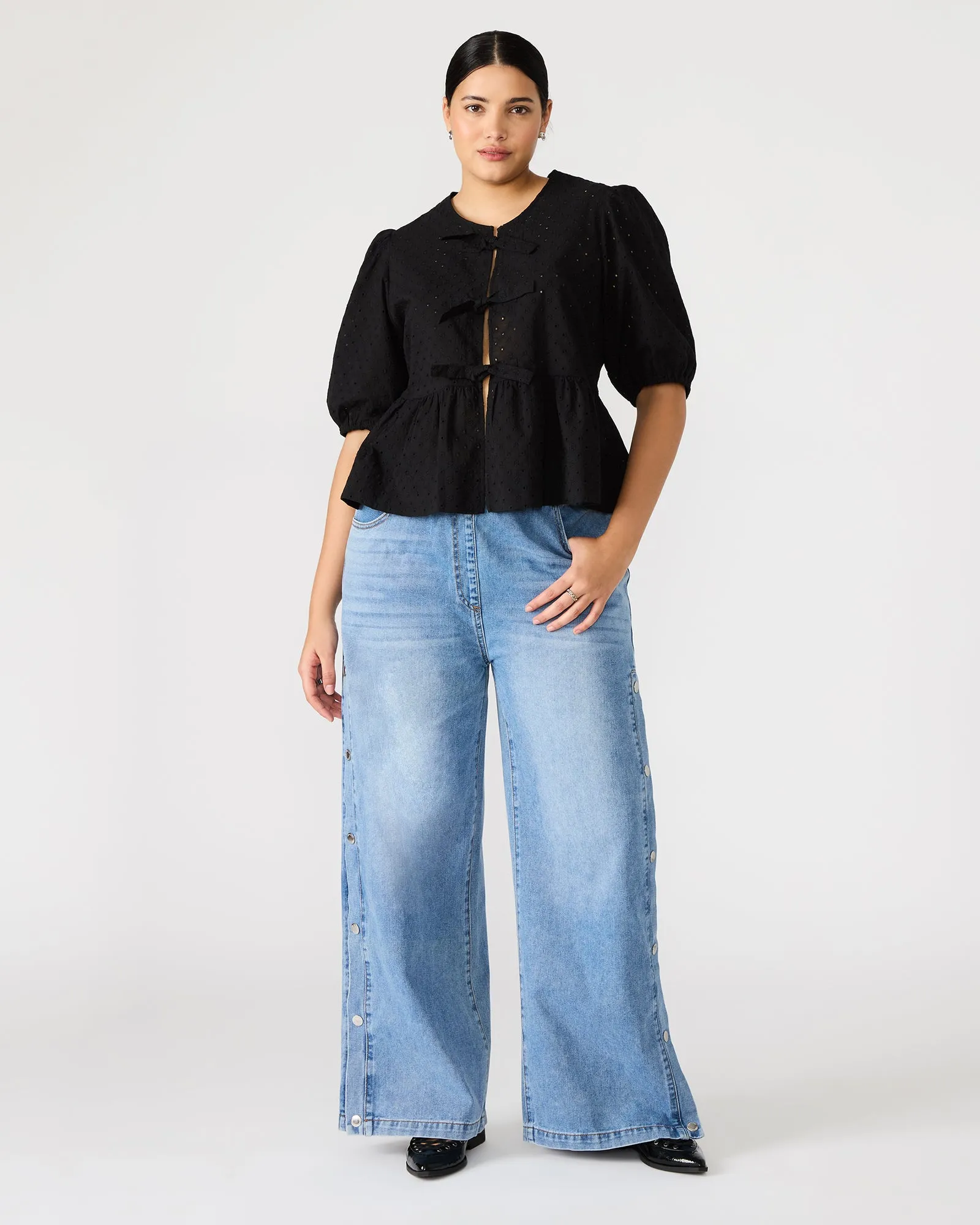 PAULA TOP BLACK sold by Steve Madden product image thumbnail 5