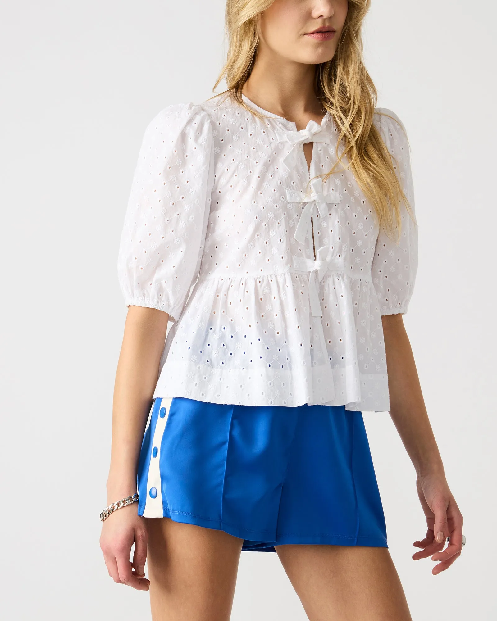 PAULA TOP WHITE sold by Steve Madden product image thumbnail 3