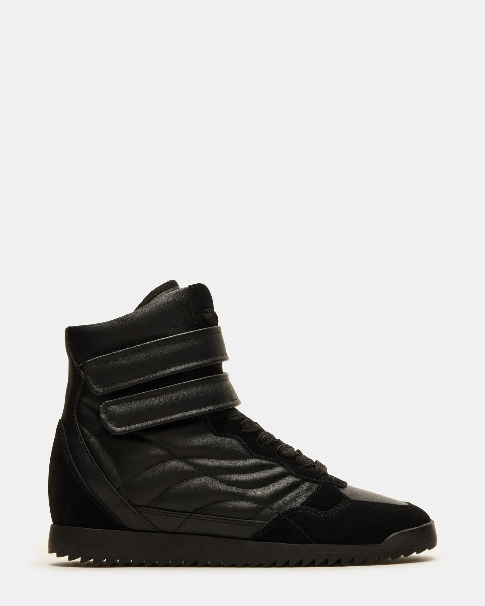 LIFTOFF BLACK LEATHER sold by Steve Madden