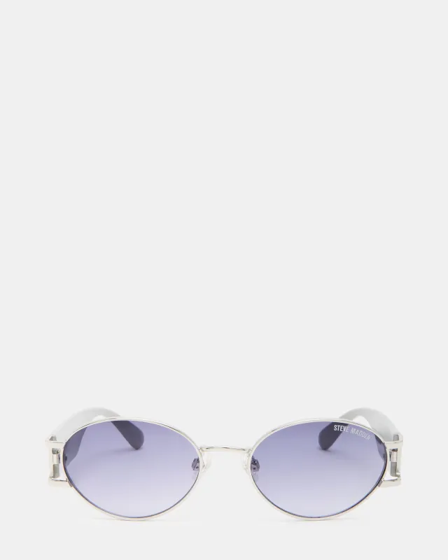 DUTTEN SUNGLASSES SILVER made by Steve Madden