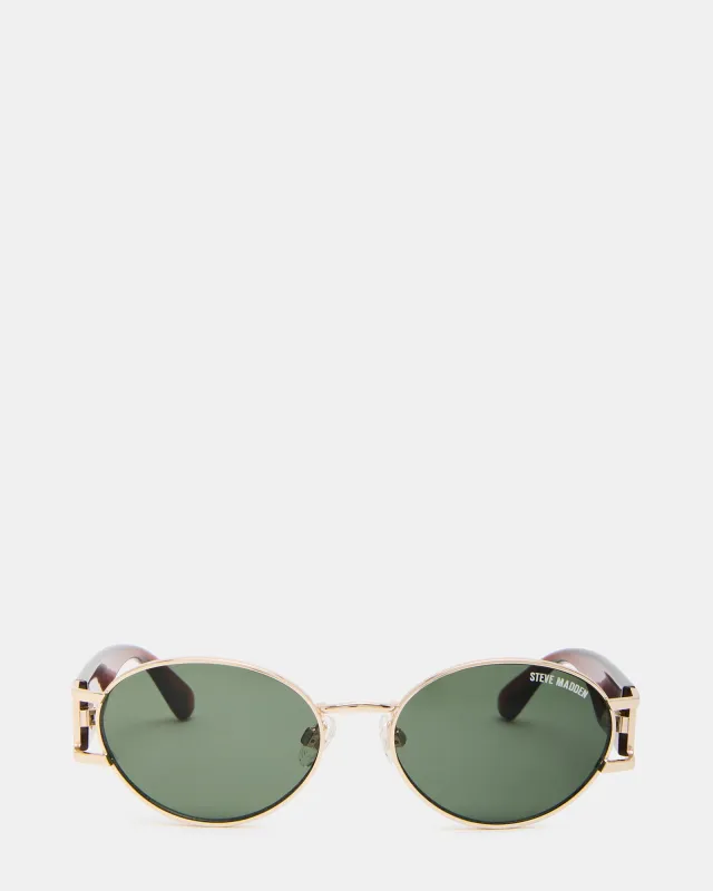 DUTTEN SUNGLASSES GOLD sold by Steve Madden