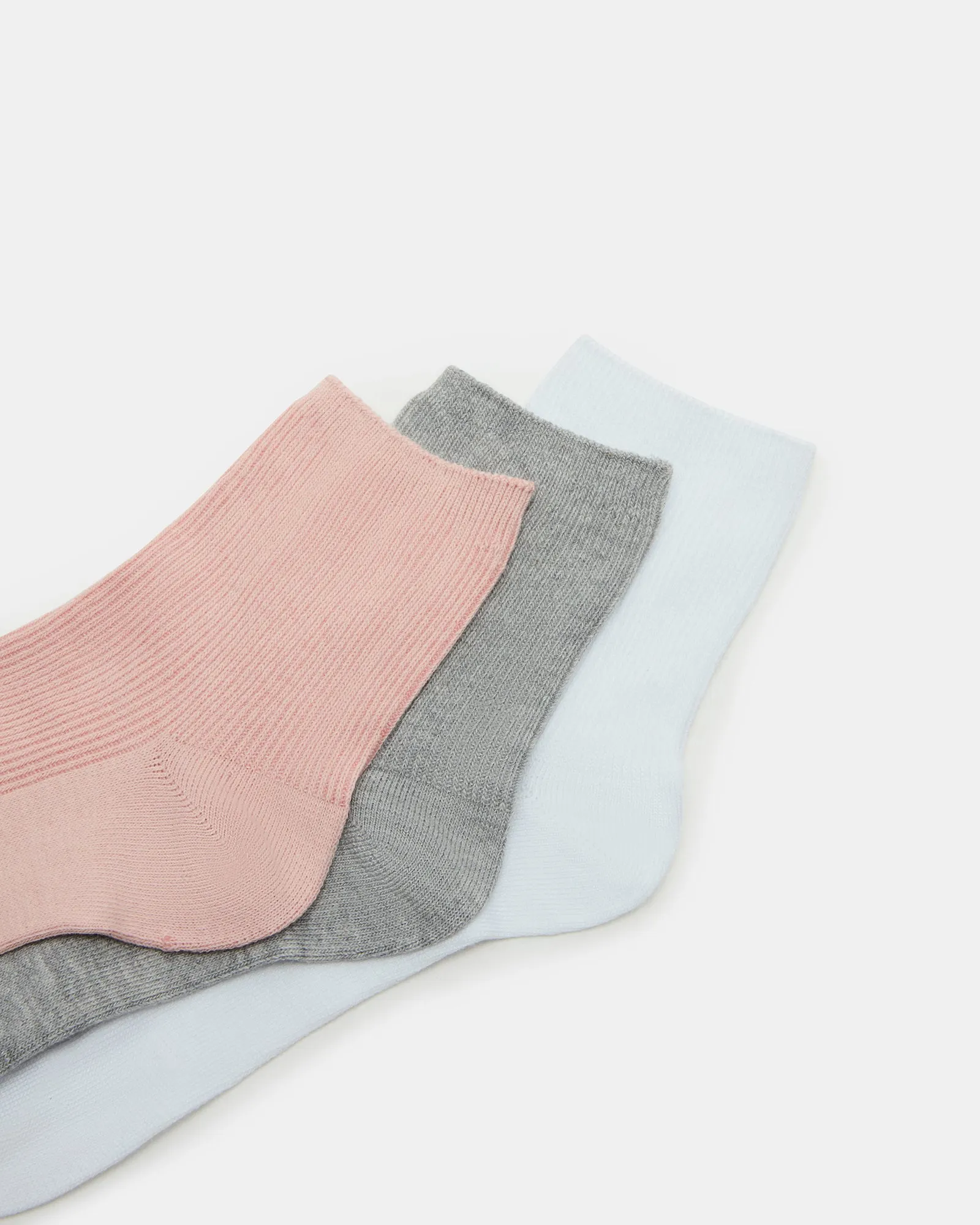 3 PACK ANKLET SOCKS sold by Steve Madden product image thumbnail 2