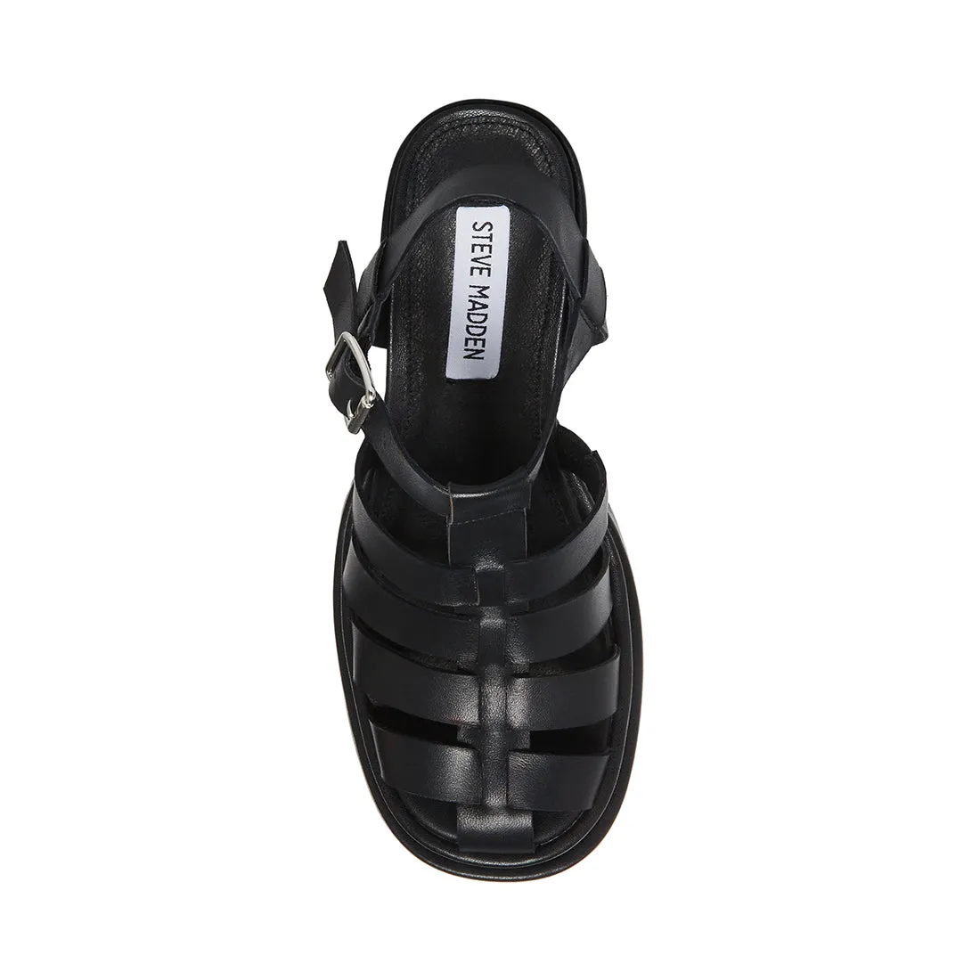 CARLITA BLACK LEATHER - SM REBOOTED sold by Steve Madden product image thumbnail 4