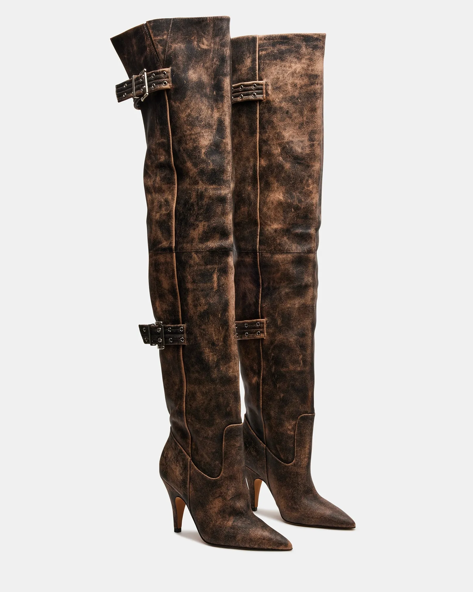 BADDIE BROWN DISTRESSED - SM REBOOTED sold by Steve Madden product image thumbnail 3