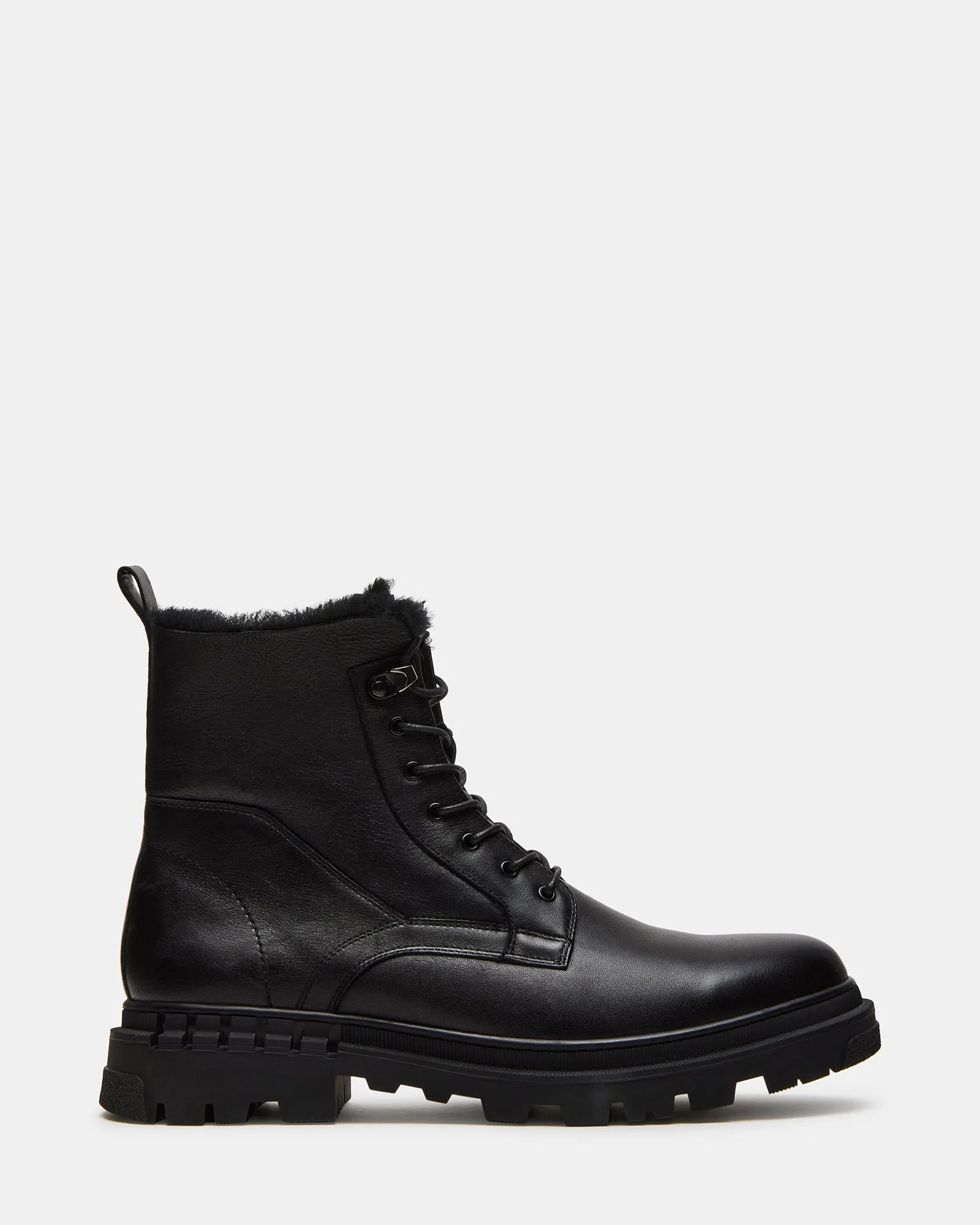 EISEN BLACK LEATHER - SM REBOOTED sold by Steve Madden