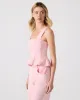 PENELOPI DENIM TOP PINK sold by Steve Madden