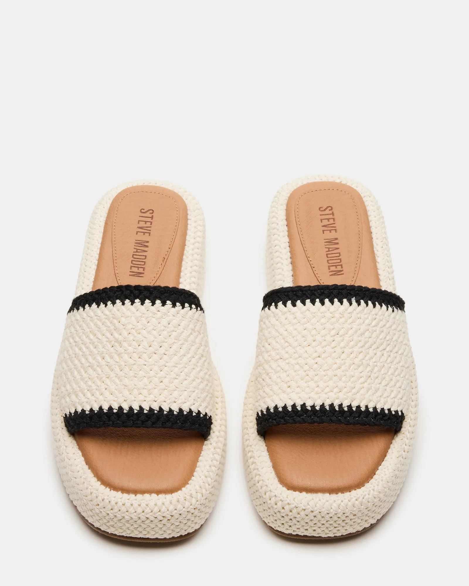 BEACHY WOVEN CREAM MULTI sold by Steve Madden product image thumbnail 4