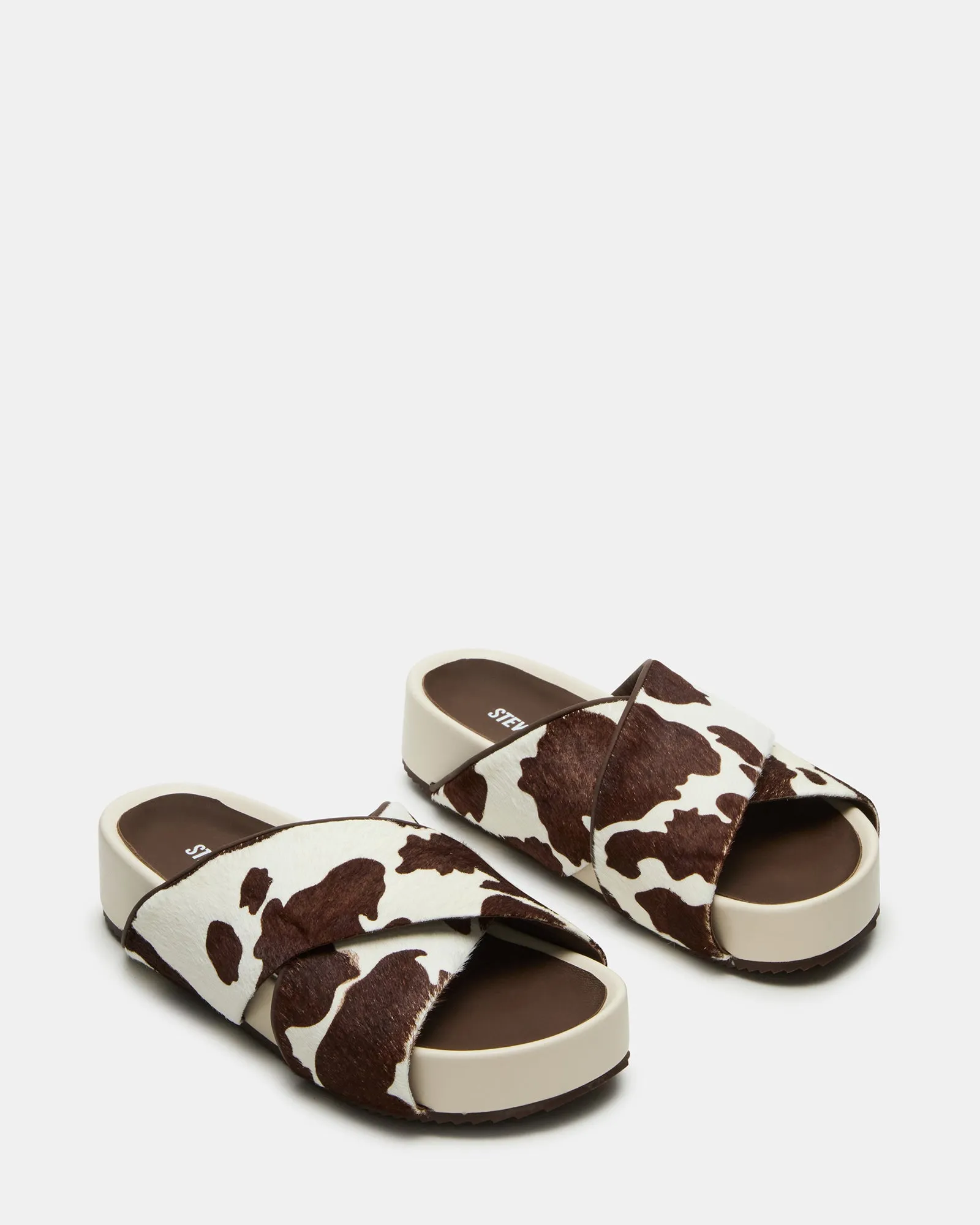 AVENDRA BROWN COW PRINT sold by Steve Madden product image thumbnail 2