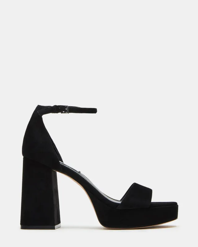 MYTHIC BLACK SUEDE - SM REBOOTED sold by Steve Madden