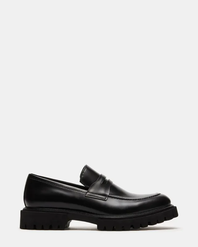 RONEN BLACK LEATHER - SM REBOOTED sold by Steve Madden