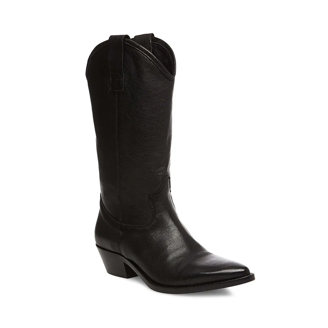LUCA BLACK LEATHER sold by Steve Madden product image thumbnail 2