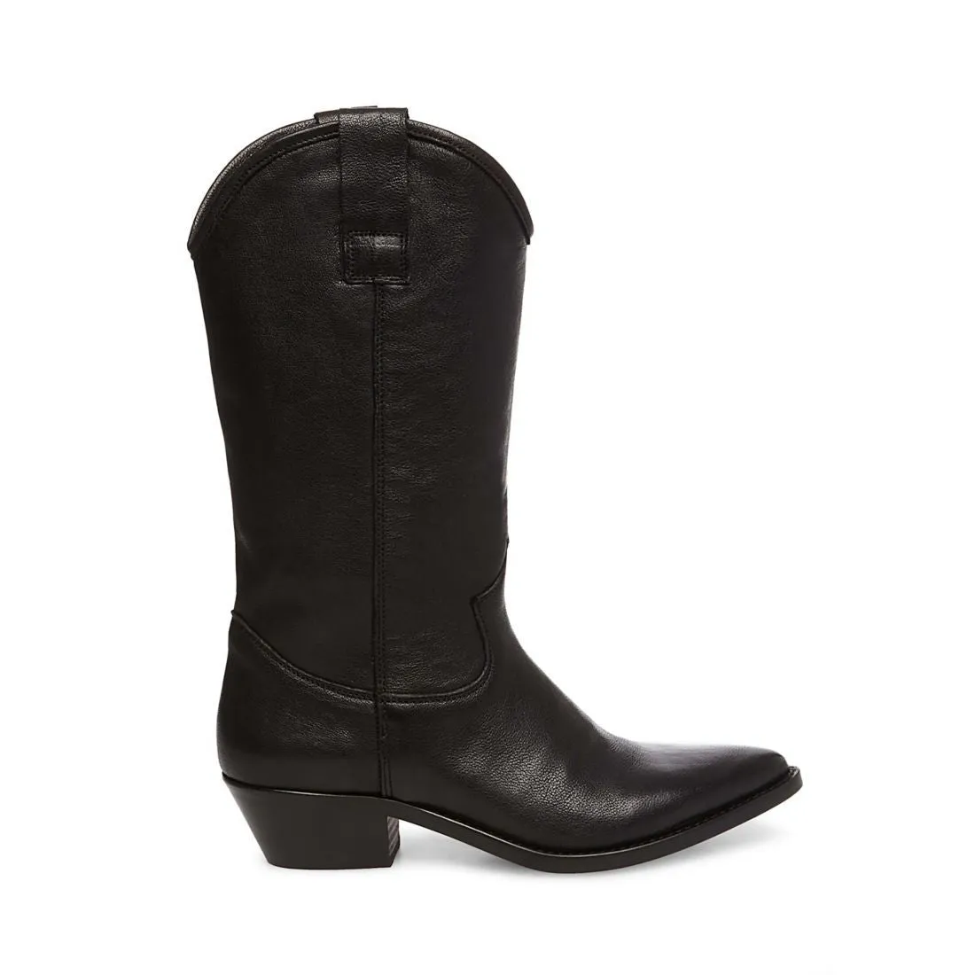 LUCA BLACK LEATHER sold by Steve Madden