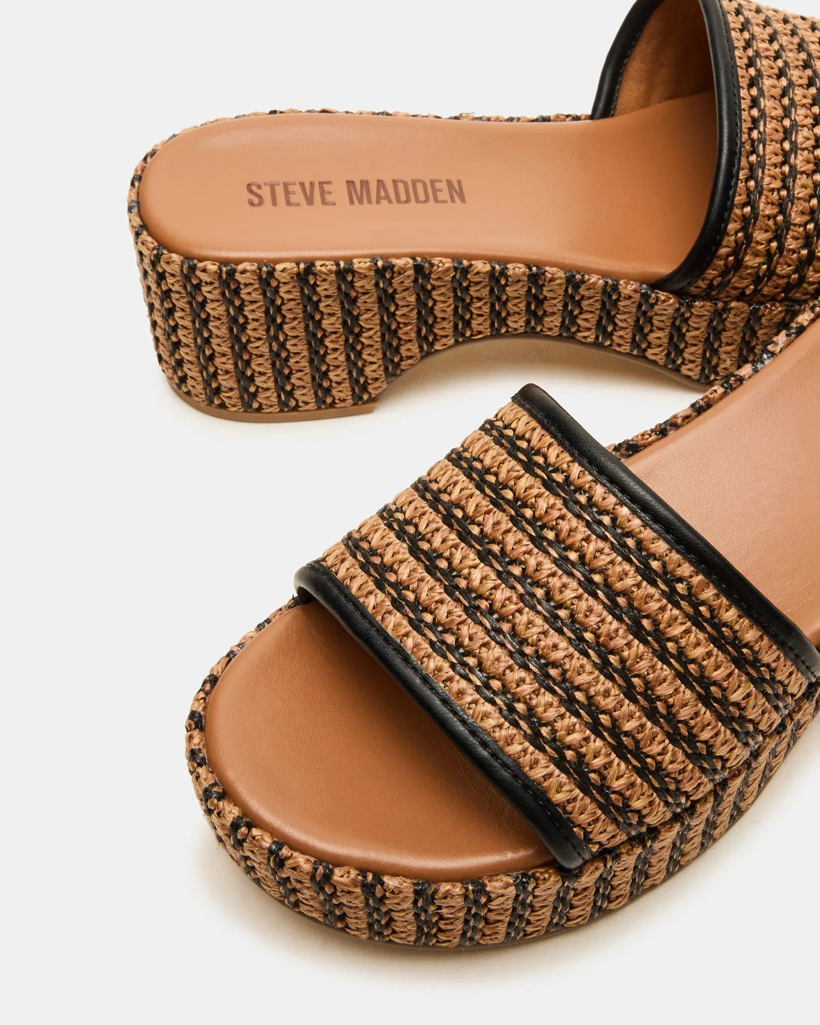 COSIMA BLACK/BEIGE sold by Steve Madden product image thumbnail 3