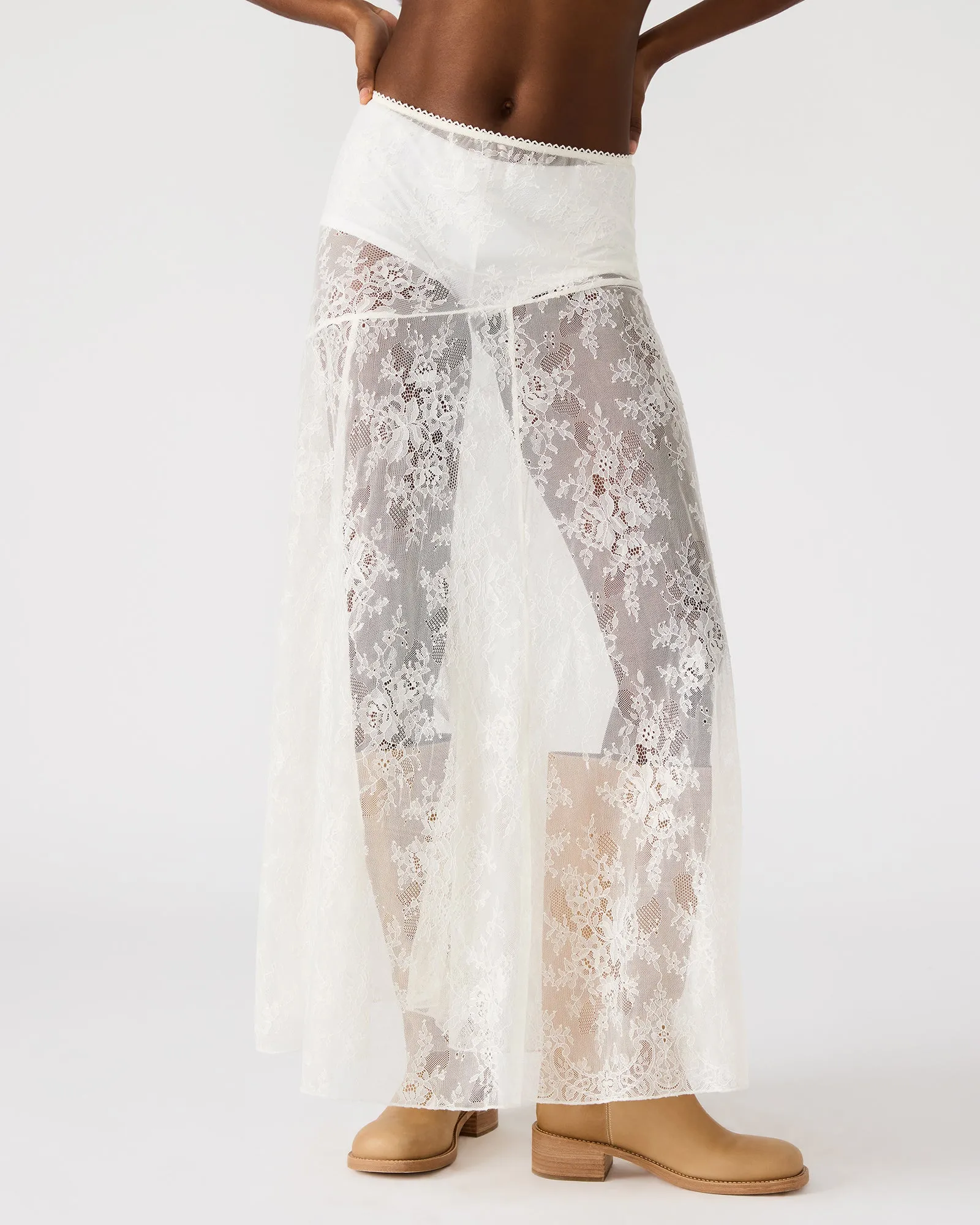 VEERA SKIRT WHITE sold by Steve Madden product image thumbnail 2