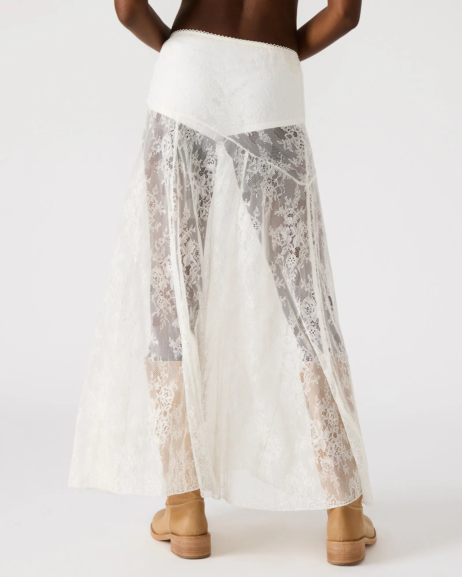 VEERA SKIRT WHITE sold by Steve Madden product image thumbnail 3