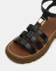 JARELLI BLACK LEATHER sold by Steve Madden