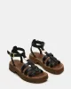 JARELLI BLACK LEATHER sold by Steve Madden
