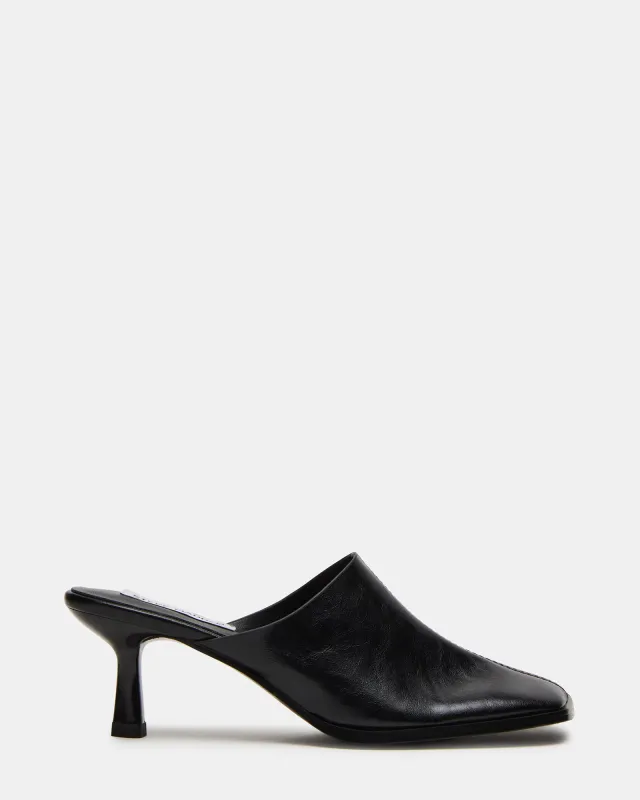 DEMPSEY BLACK LEATHER sold by Steve Madden