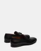 ONDRE BLACK LEATHER sold by Steve Madden
