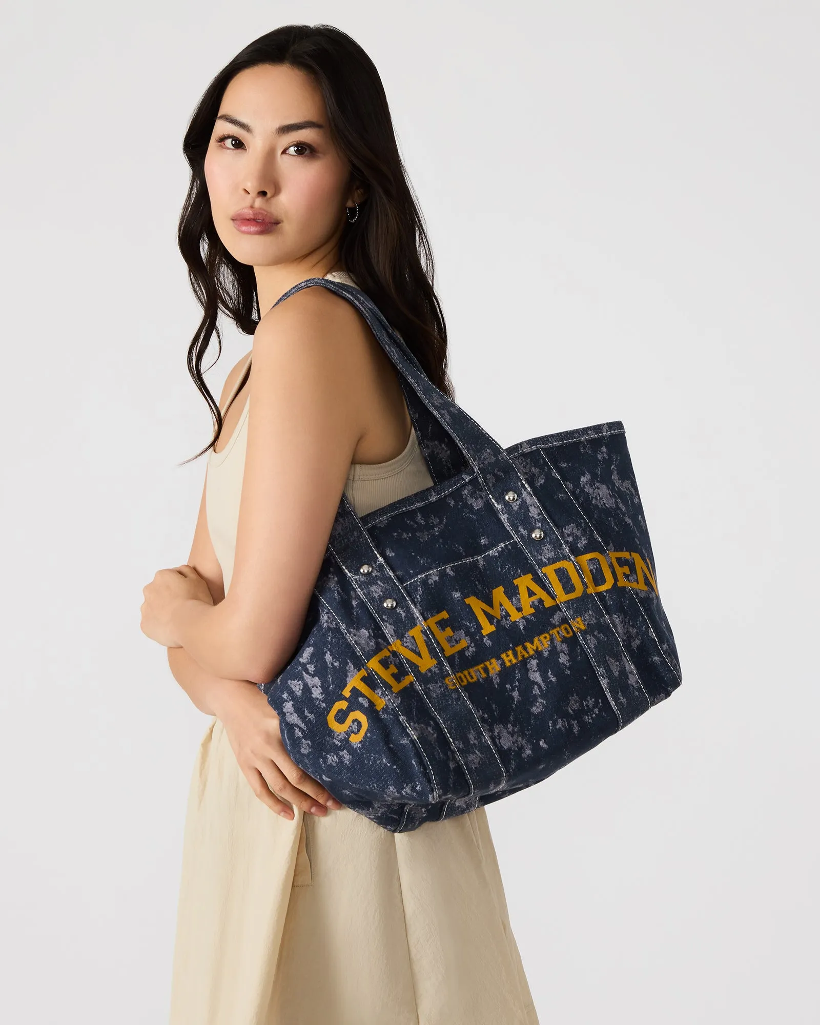 SHAMP BAG DENIM FABRIC sold by Steve Madden product image thumbnail 2
