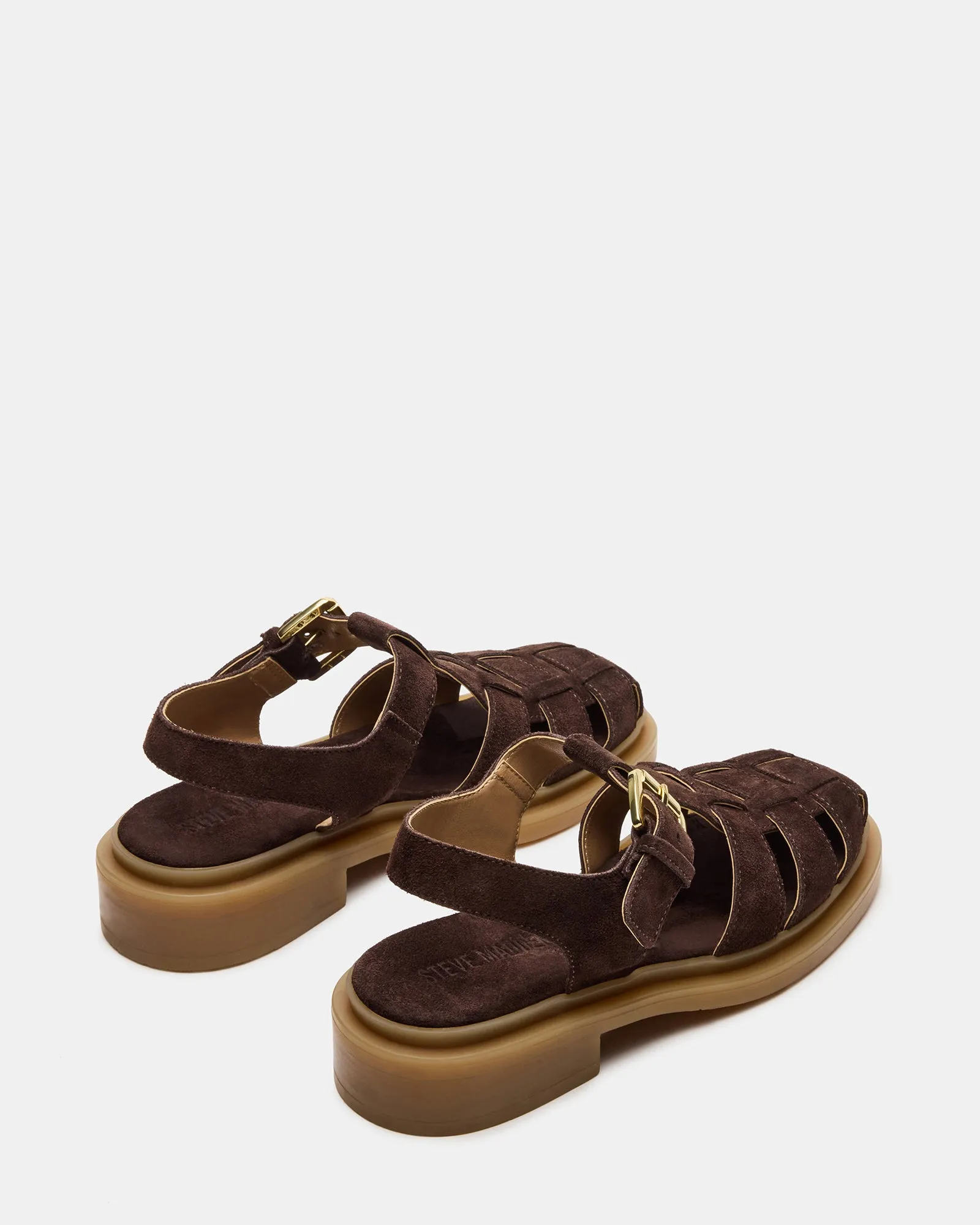 TOPE CHOCOLATE BROWN SUEDE sold by Steve Madden product image thumbnail 5
