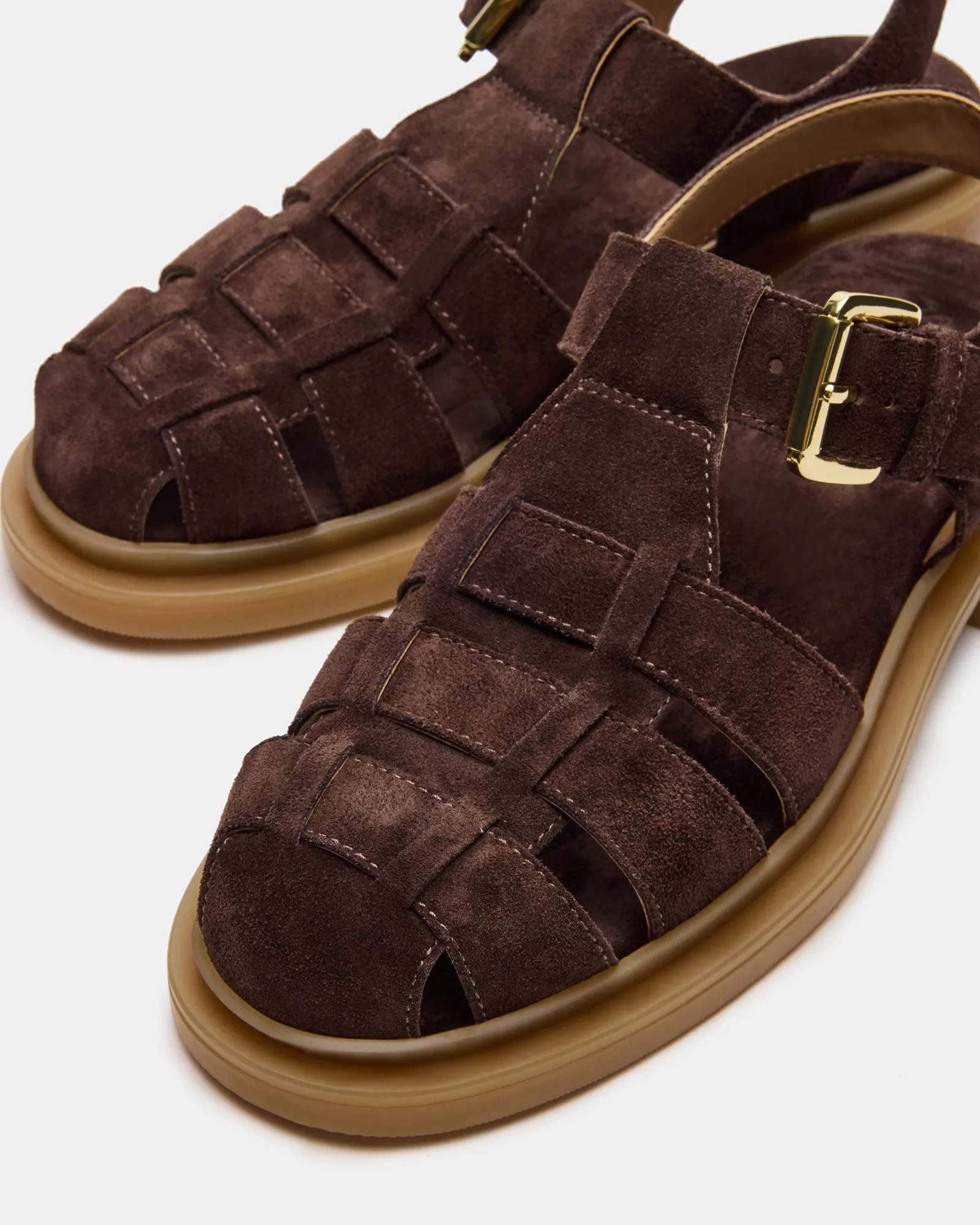 TOPE CHOCOLATE BROWN SUEDE sold by Steve Madden product image thumbnail 3