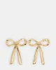 BOW EARRINGS GOLD sold by Steve Madden