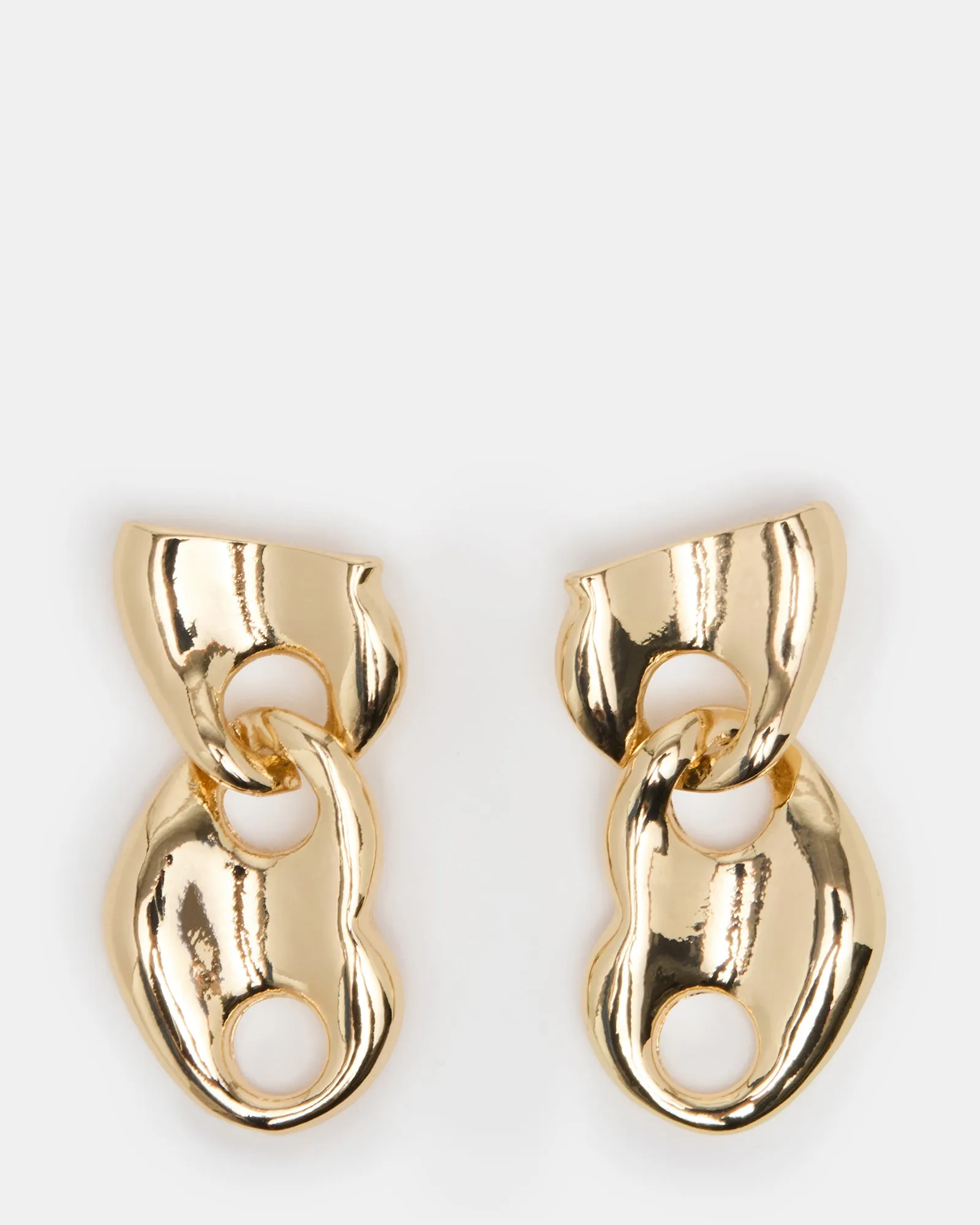 MARINER DROP EARRINGS GOLD sold by Steve Madden