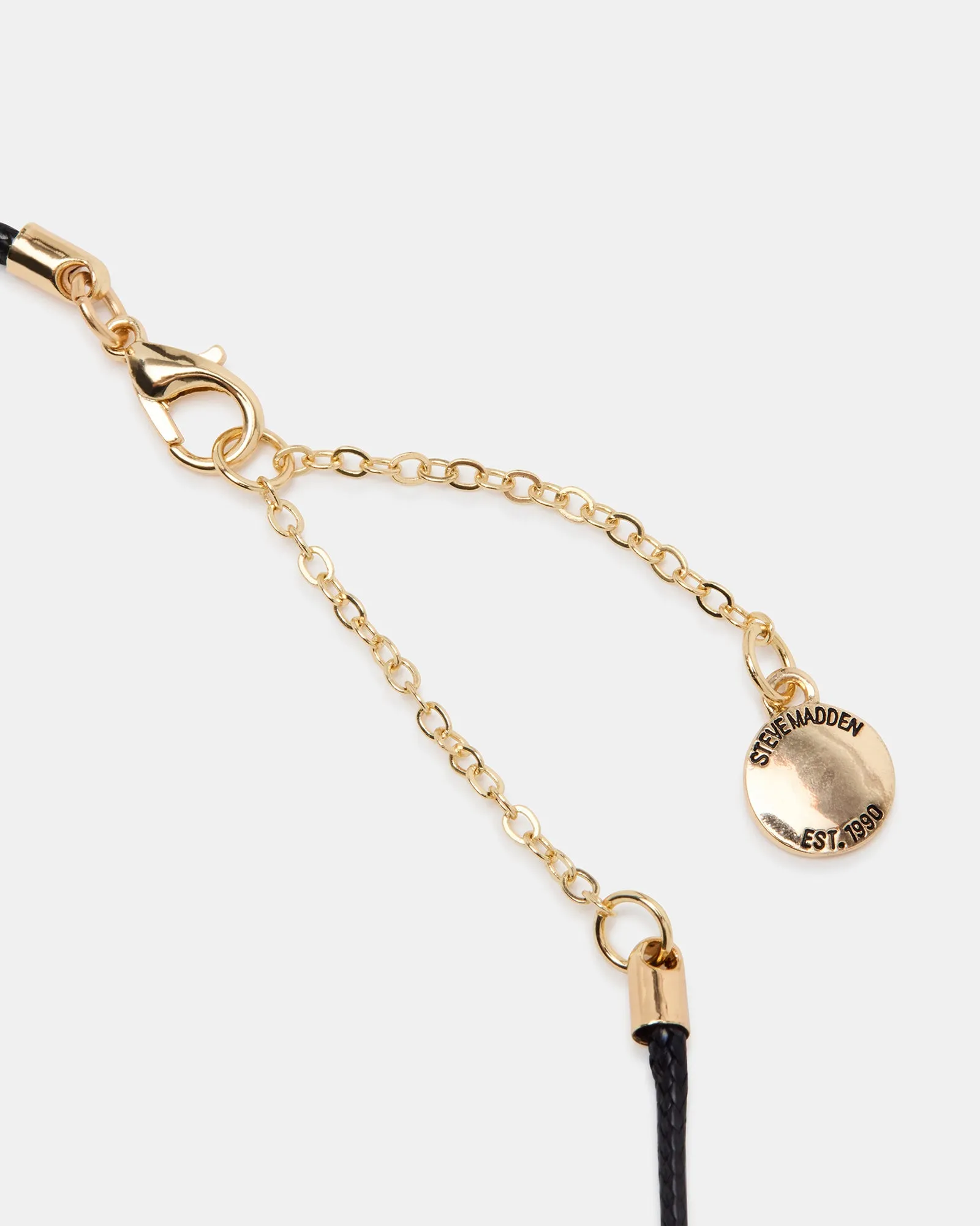 MARINER CHOKER NECKLACE BLACK sold by Steve Madden product image thumbnail 3