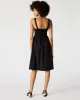 FLEUR DRESS BLACK sold by Steve Madden