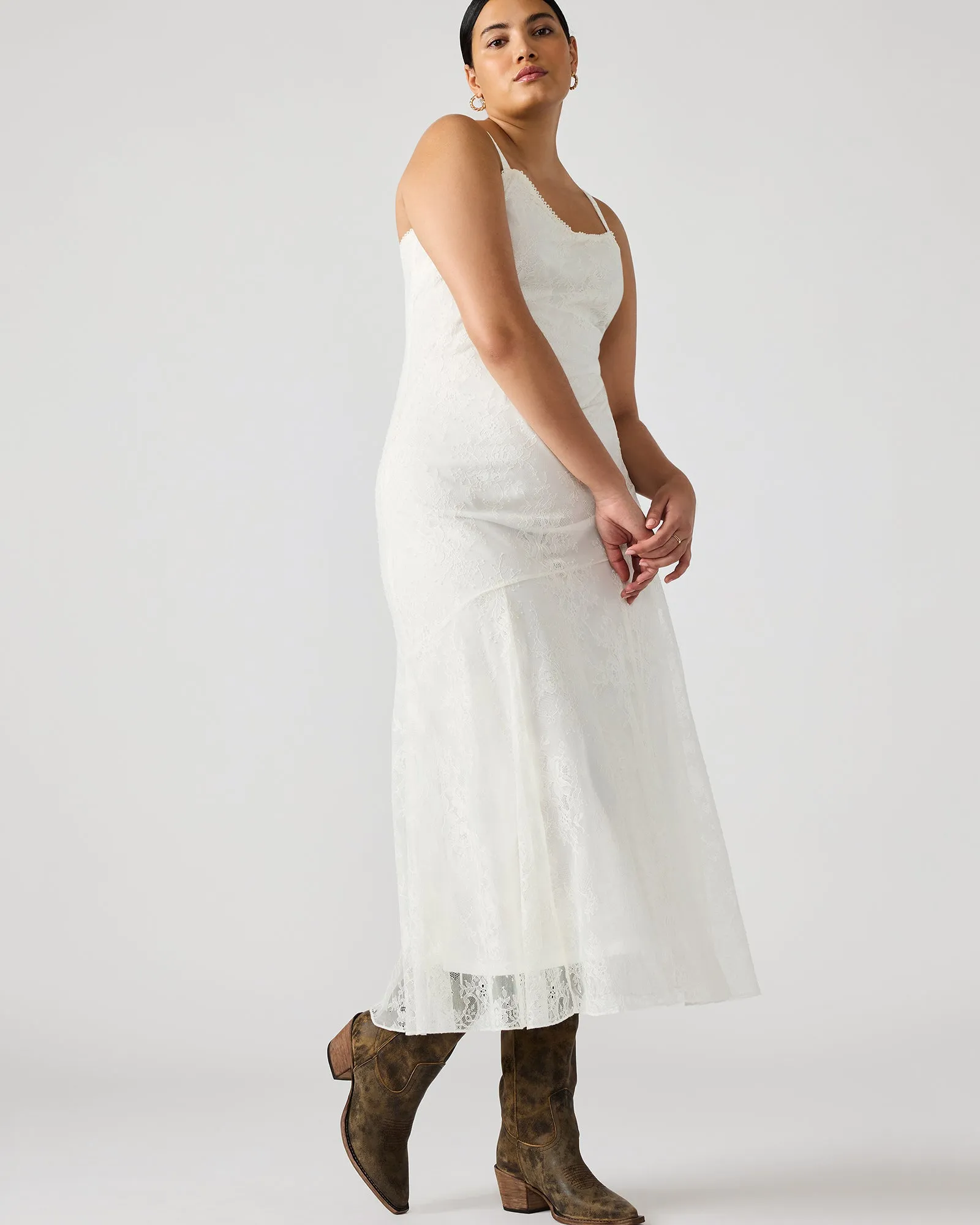 VEERA DRESS WHITE sold by Steve Madden product image thumbnail 3
