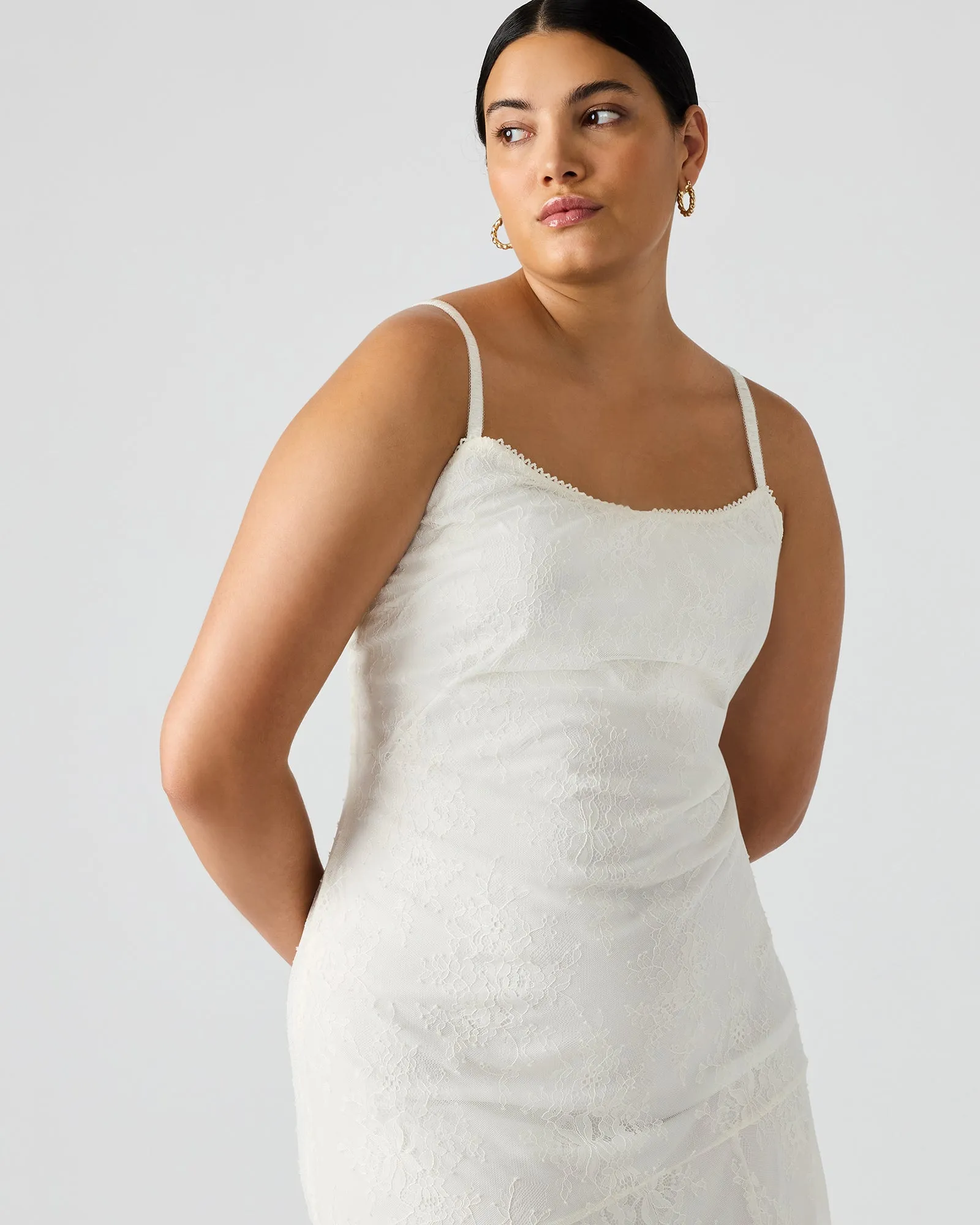 VEERA DRESS WHITE sold by Steve Madden product image thumbnail 5