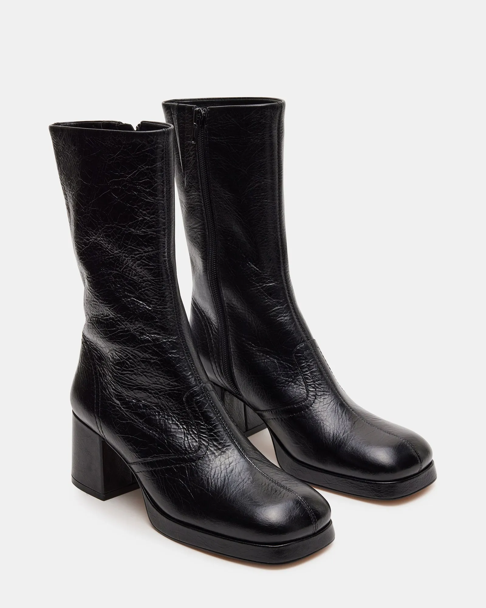 BRENTWOOD BLACK LEATHER - SM REBOOTED sold by Steve Madden product image thumbnail 2