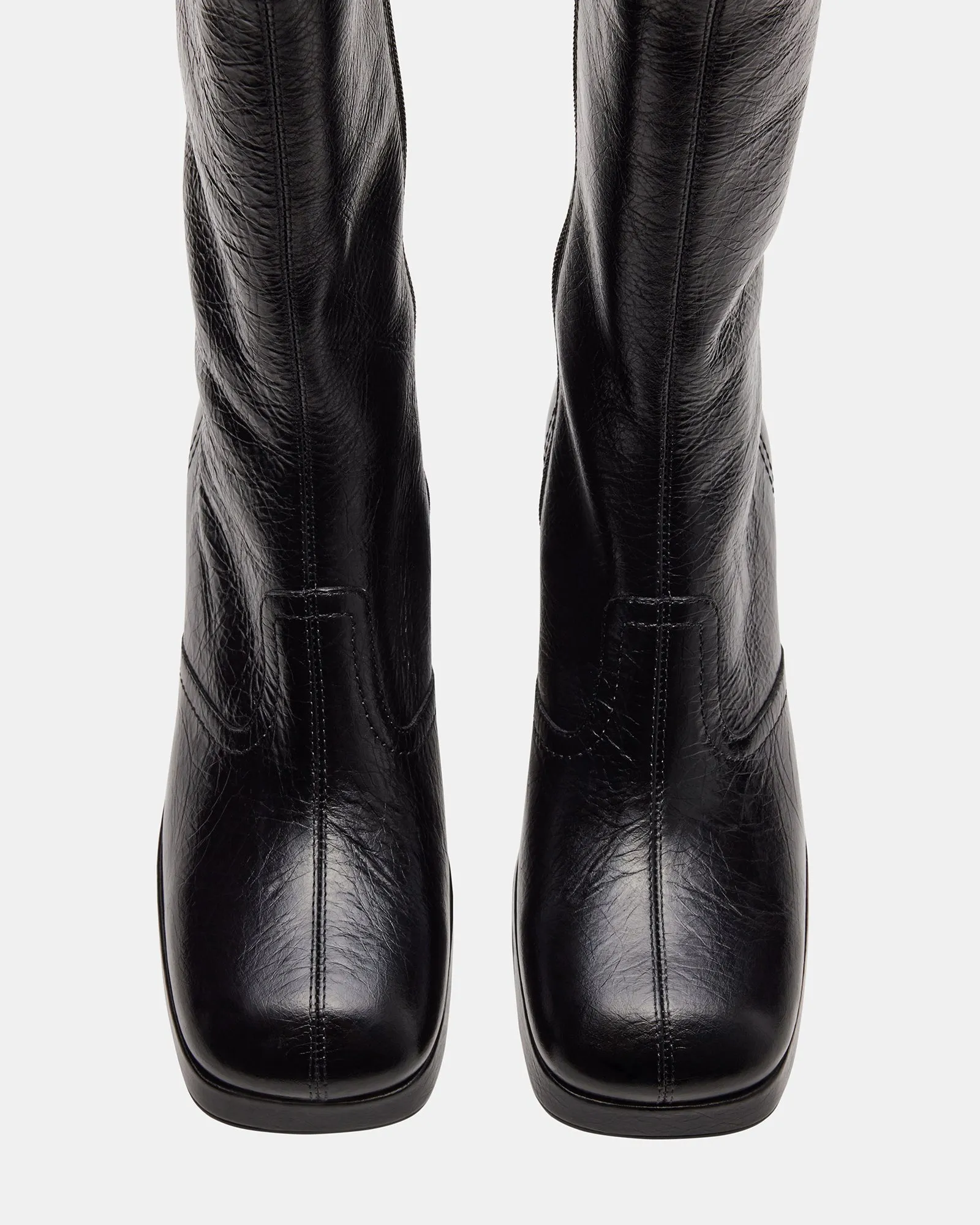BRENTWOOD BLACK LEATHER - SM REBOOTED sold by Steve Madden product image thumbnail 4