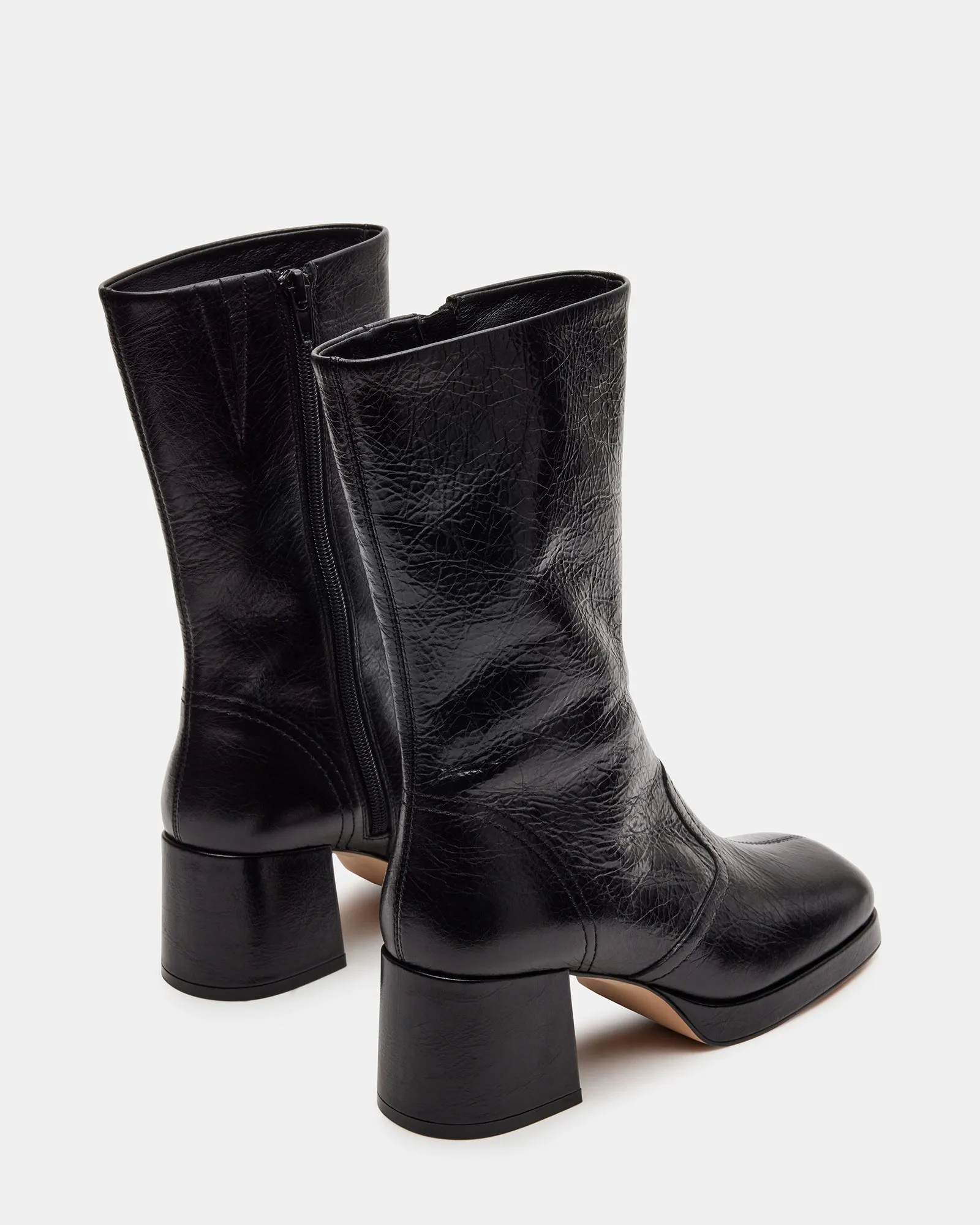 BRENTWOOD BLACK LEATHER - SM REBOOTED sold by Steve Madden product image thumbnail 5