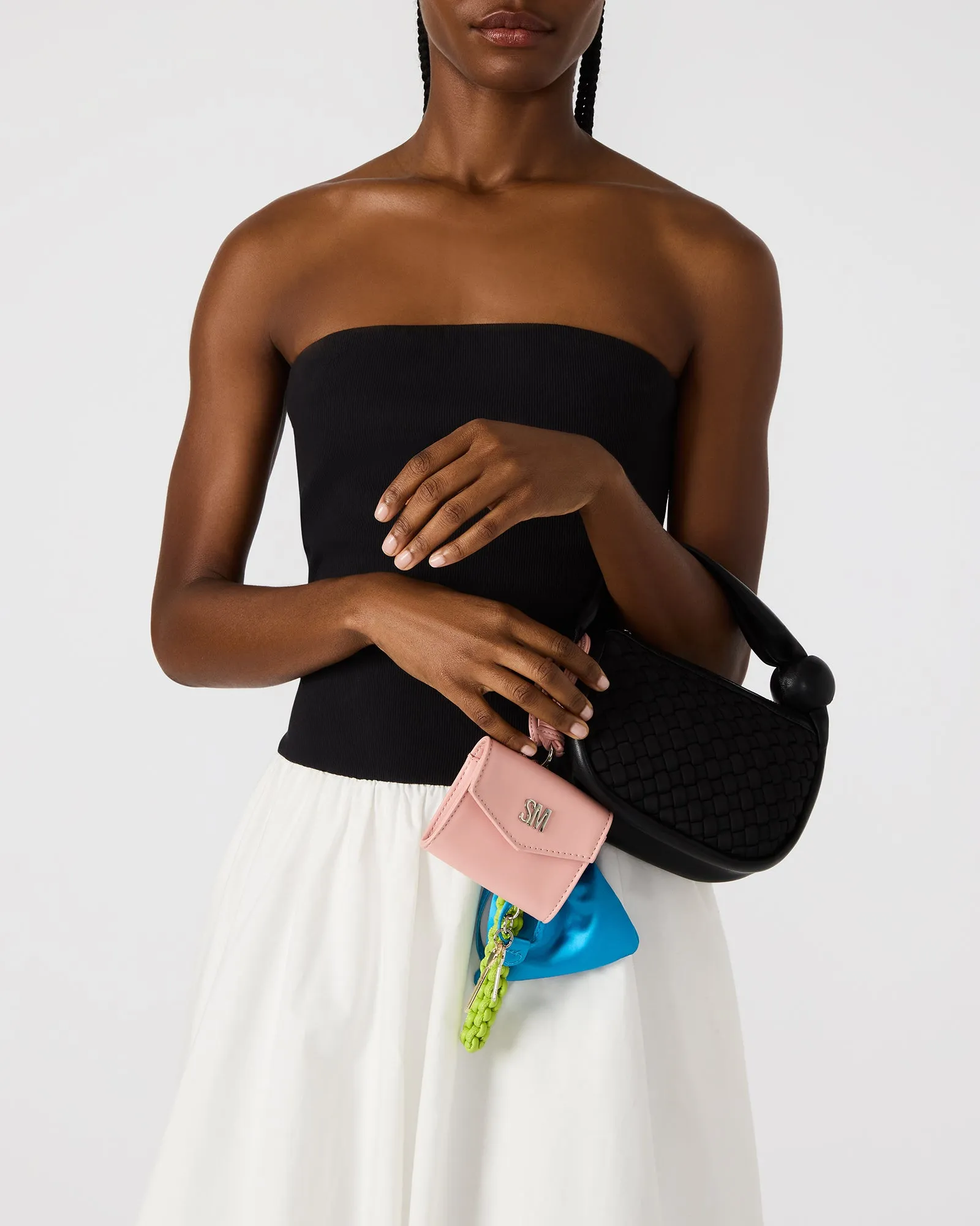 TRAVEL BAG CHARM CORAL MULTI sold by Steve Madden product image thumbnail 2