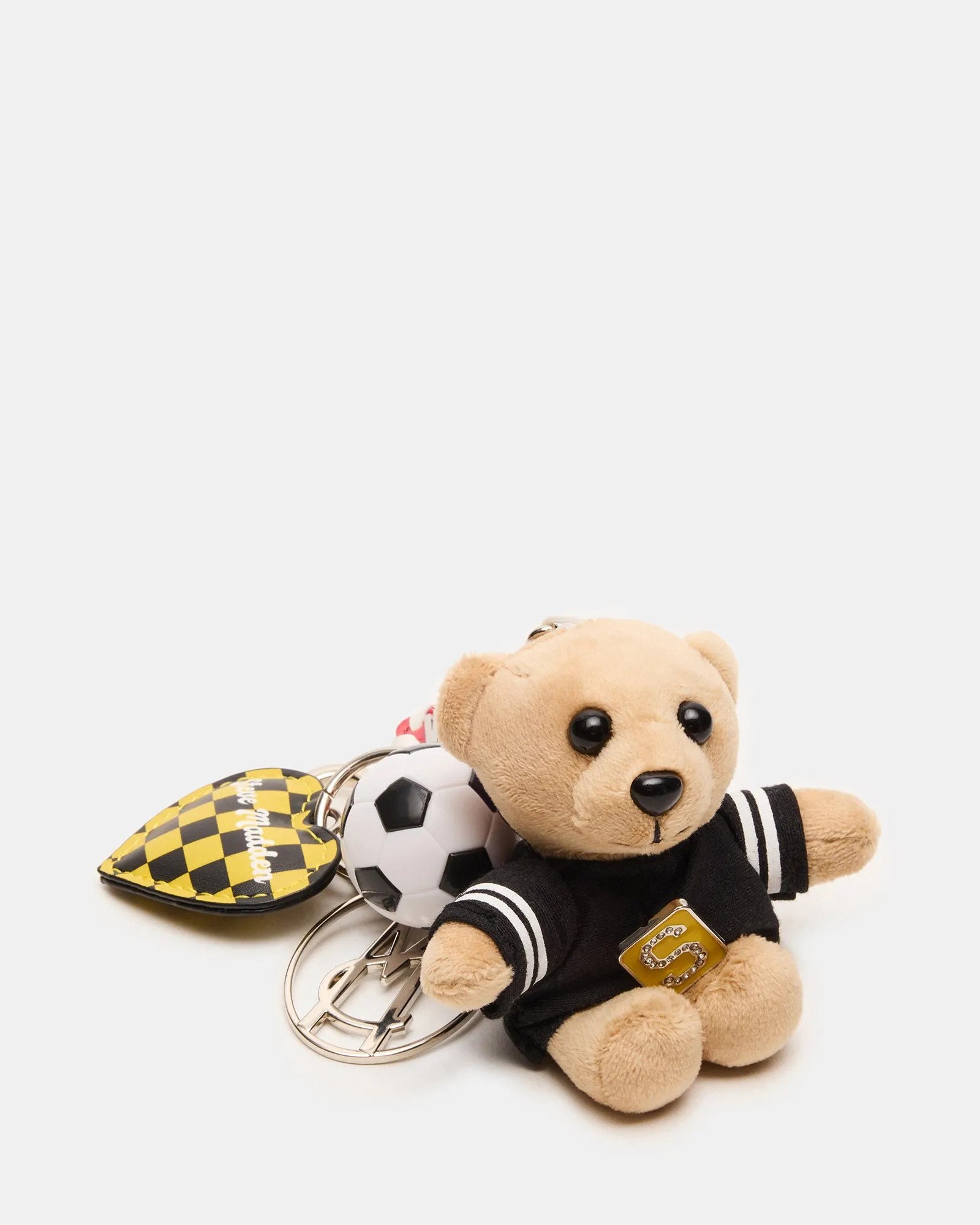 GOAL BAG CHARM BLACK/YELLOW sold by Steve Madden product image thumbnail 3