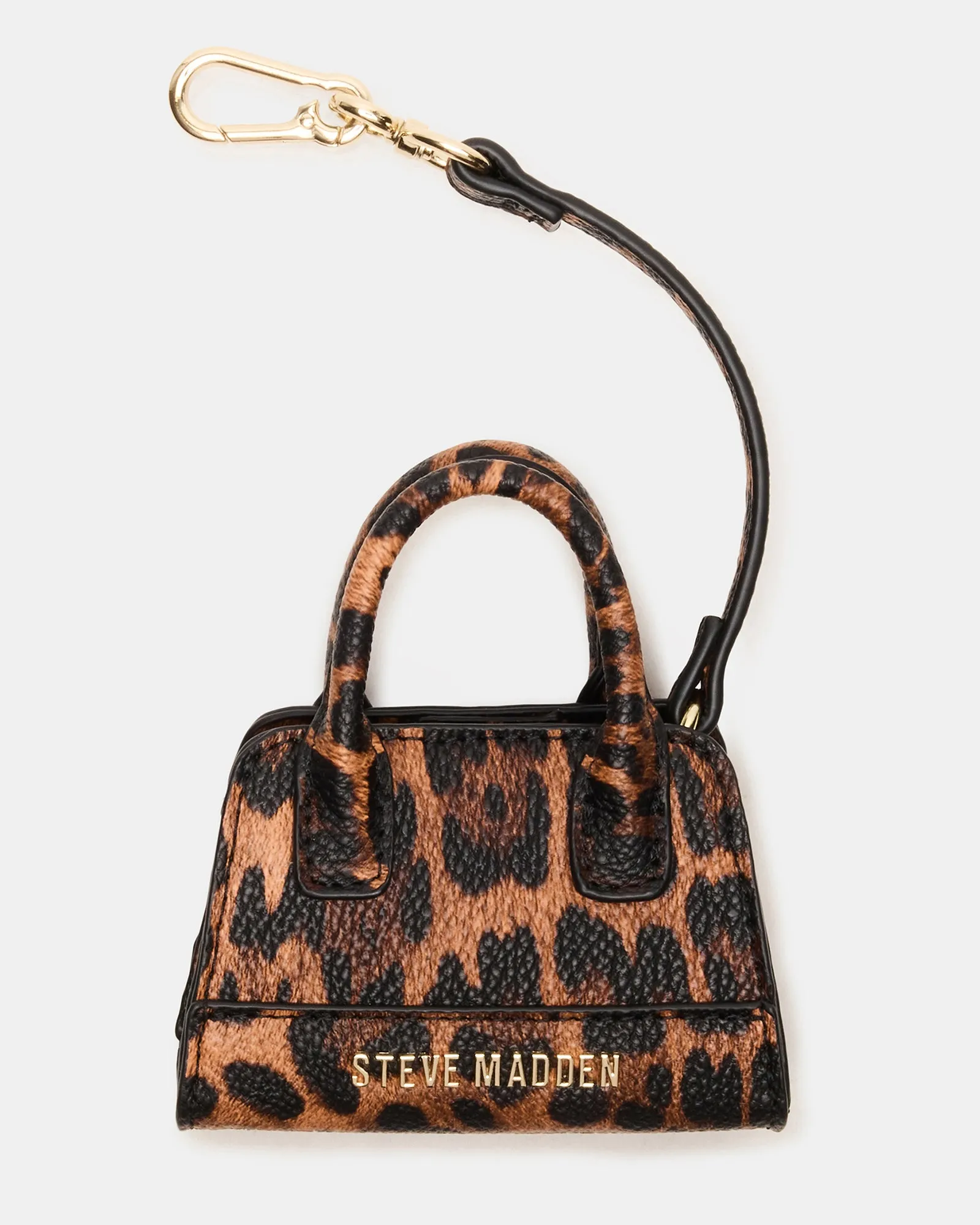 MICRO TOTE BAG CHARM LEOPARD sold by Steve Madden