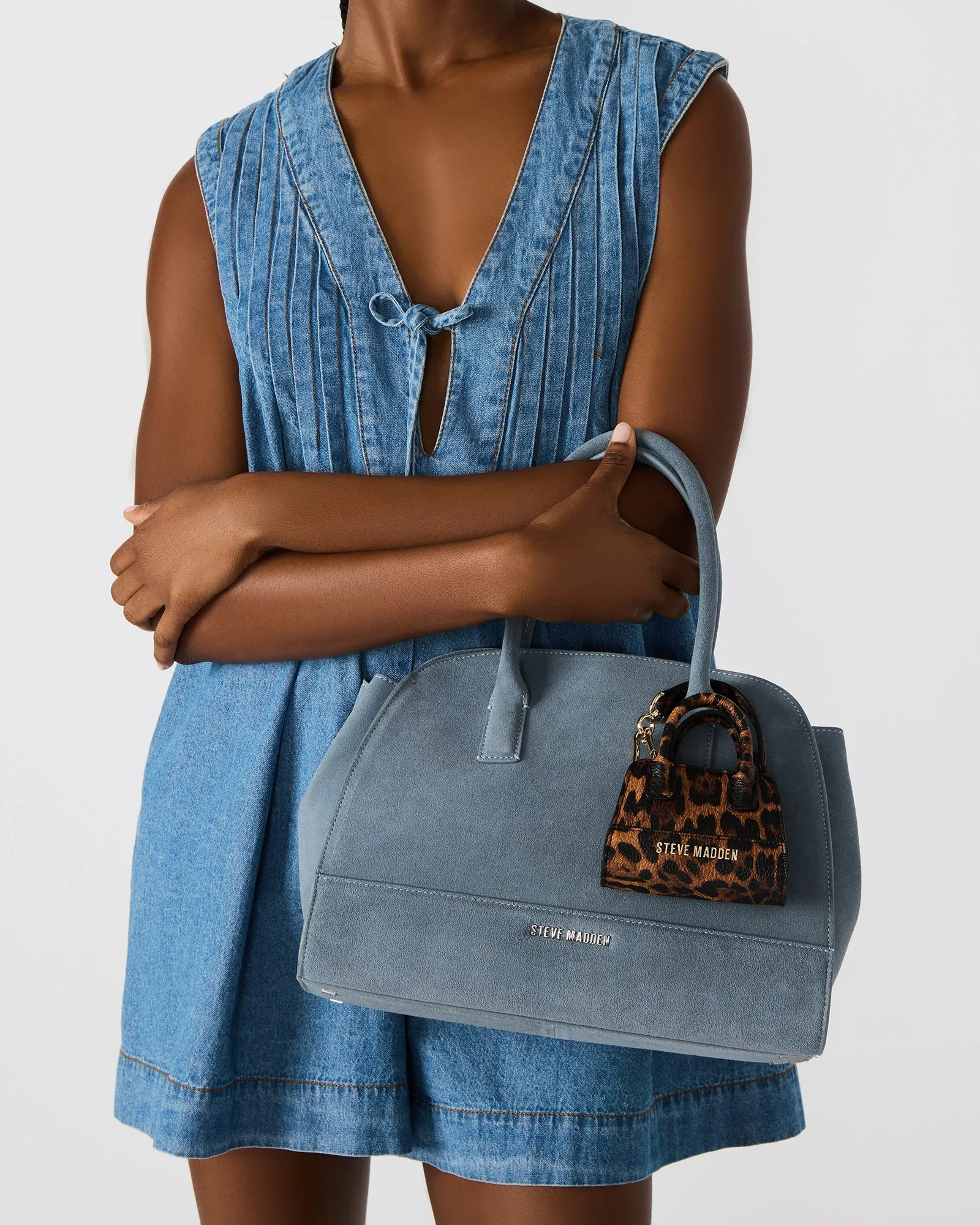 MICRO TOTE BAG CHARM LEOPARD sold by Steve Madden product image thumbnail 2